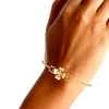 Blossoming Beauty Gold Bracelet