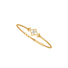 Diamond-shaped Gold Bracelet