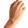 Diamond-shaped Gold Bracelet