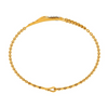 Alluring Abstract Gold Bracelet