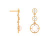 Symmetric Sensation Gold Earrings