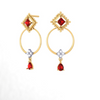 Intricately Crafted Gold Earrings Everyday Use