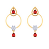 22KT Chic Gold Earrings 