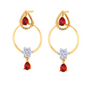 22KT Chic Gold Earrings 