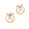 22KT Stone Studded Unique Gold Earring Design For Any Occasion 