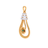 Ripped Dangler Gold Pendant