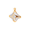 Diamond-Shaped Gold Pendant