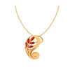 Intricate Design Gold Pendant