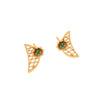 Semilunar Shaped Exclusive Gold Earrings 