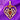 22k Heart Themed Floral Motif Red Stone Studded Gold Locket