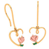 Love to Nature Gold Earrings