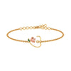 22K Lotus Themed God Bracelet To Gift Yourself