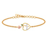 Lotus Themed Gold Bracelets Design Exclusively For You