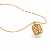 22KT (916) Yellow Gold Pendant for Women