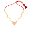 22K Bird Shaped Elegant Gold Necklace Design