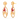 22K Pretty And Trendy Gold Earrings Design