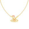 22K Gold Pendant With a Dolphin-like shape from Barish Collection