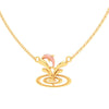 22K Gold Pendant With a Dolphin-like shape from Barish Collection