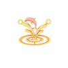 22K Gold Pendant With a Dolphin-like shape from Barish Collection