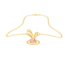 22K Gold Pendant Bird-Like Shape From Barish Collection