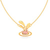 22K Gold Pendant Bird-Like Shape From Barish Collection