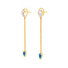 Gold Crescent-Shaped Earrings From Barish Collection