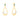 22K Raindrop-Themed Season Special Gold Earrings Design 