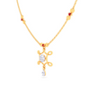 22k Gold Necklace With Stone From PC Chandra Wedding Collection