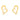 22k Gold Charming Heart Studs Earring For Women