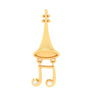 22KT Musical Note Trumpet Gold Pendant From Online Exclusive Collection