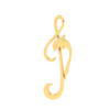 22KT Musical Note And Dolphin Gold Pendant From Online Exclusive Collection 