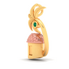 22K hut shaped Gold pendant with a palm tree from Online Exclusive Collection