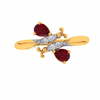 22KT (916) Yellow Gold Ring for Women