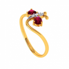 22KT (916) Yellow Gold Ring for Women