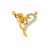 22KT (916) Yellow Gold Pendant for Women