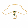 22KT (916) Yellow Gold Pendant for Women