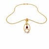 22KT (916) Yellow Gold Pendant for Women