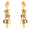  Three Dhols 22K Gold Earrings\
From Goldlites Collection