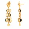  Three Dhols 22K Gold Earrings\
From Goldlites Collection