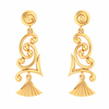 Unique Design 22K Hanging Gold Earrings From \
Goldlites Collection 