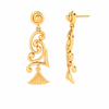 Unique Design 22K Hanging Gold Earrings From \
Goldlites Collection 