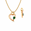 22KT (916) Yellow Gold Pendant for Women