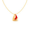 22k Gold Charming Pendant with Twin Fish Design from Valentine Collection of PC Chandra Jewellers