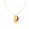 22k Gold Charming Pendant with Twin Fish Design from Valentine Collection of PC Chandra Jewellers