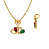 22KT (916) Yellow Gold Pendant for Women