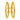 22K Gold Open Bangles With Decorative Knob Ends For Women & Girls
