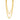 22K Long Double-Strand Gold Moff Chain