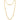 22K Gold Modern Geometric Chain