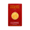 22k, 5 gm Laskmi Saraswati Ganesha Gold Coin Pendant.