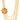 22K Gold Necklace With Flower Pendant And Multi-layer Beaded Chain